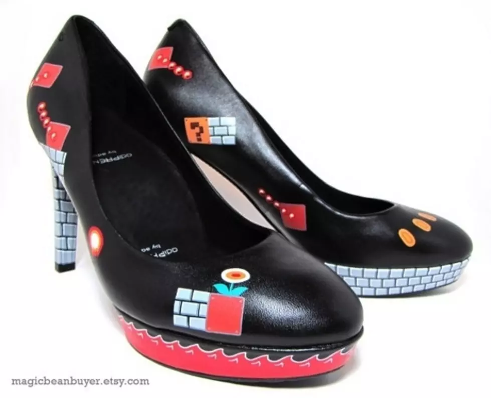 Nintendo High Heels Will Level You Up