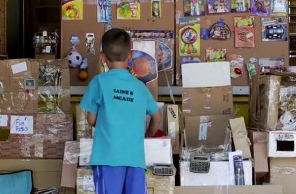 Nine-Year-Old Caine Builds Awesome Arcade Out of Cardboard Boxes