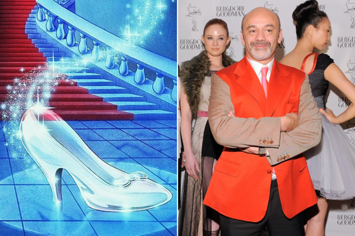 Cinderella's Glass Slippers Can Be Yours Thanks to Designer Christian  Louboutin