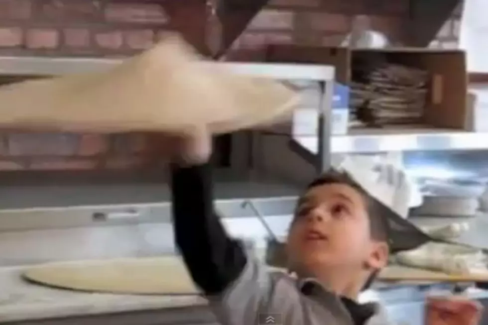 Mamma Mia! Kid Shows Off Incredible Pizza Tossing Skills