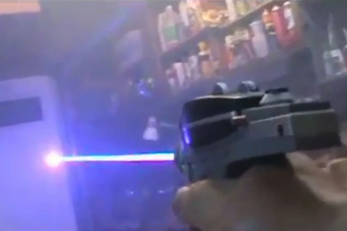 Guy Builds ‘Star Trek’ Phaser That Fires Real Laser Beam