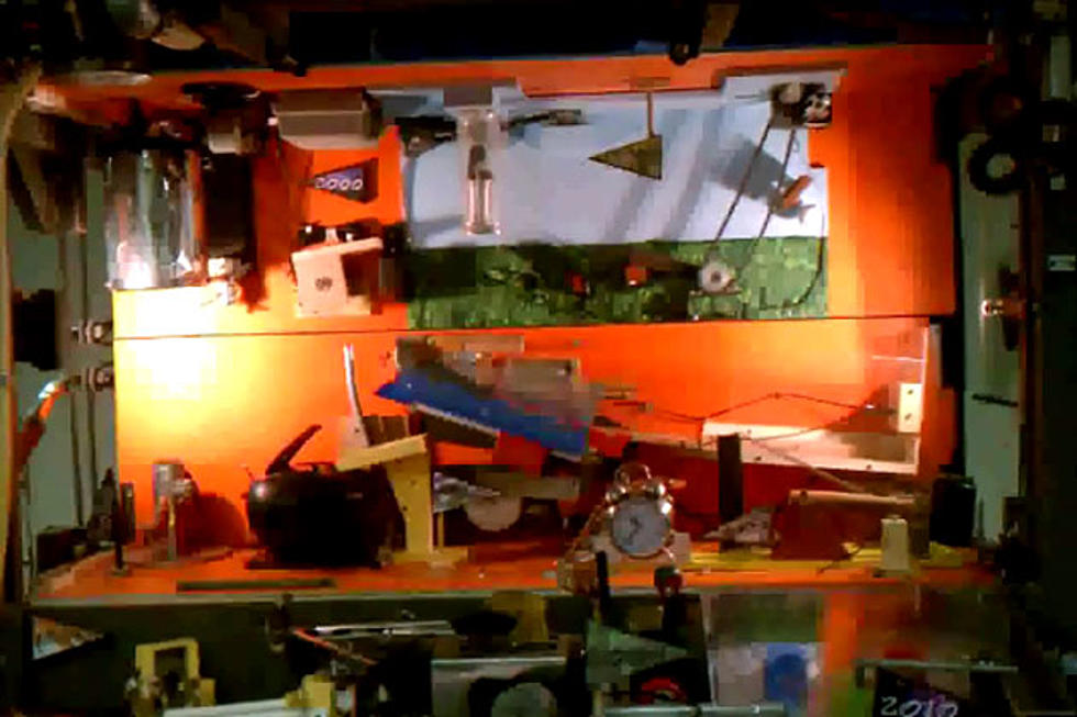 Watch the World&#8217;s Largest Rube Goldberg Machine In Action