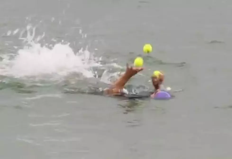 Man Completes Triathlon While Juggling