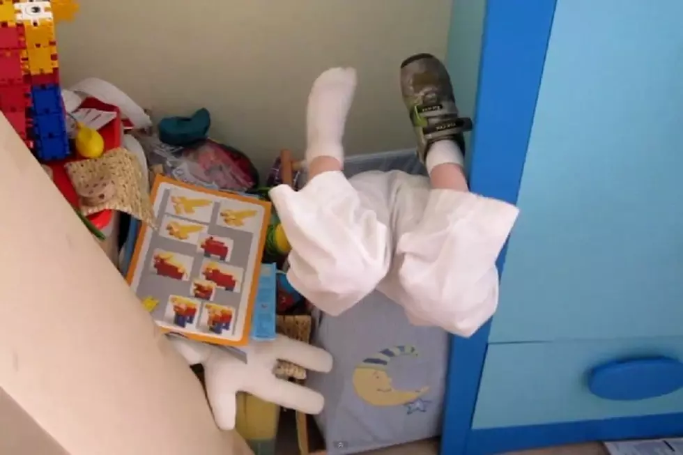 &#8216;Karate Kid&#8217; Keeps Cool While Stuck in Laundry Hamper