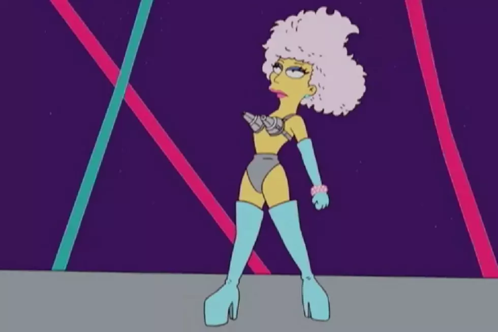 See Lady Gaga’s Shocking Outfits From ‘The Simpsons’ Finale