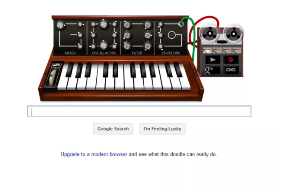 Playable Google Doodle Honors Bob Moog, Creator of the Moog Synthesizer