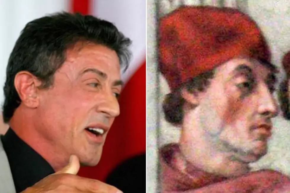 Sylvester Stallone Spotted In a Painting From 1511