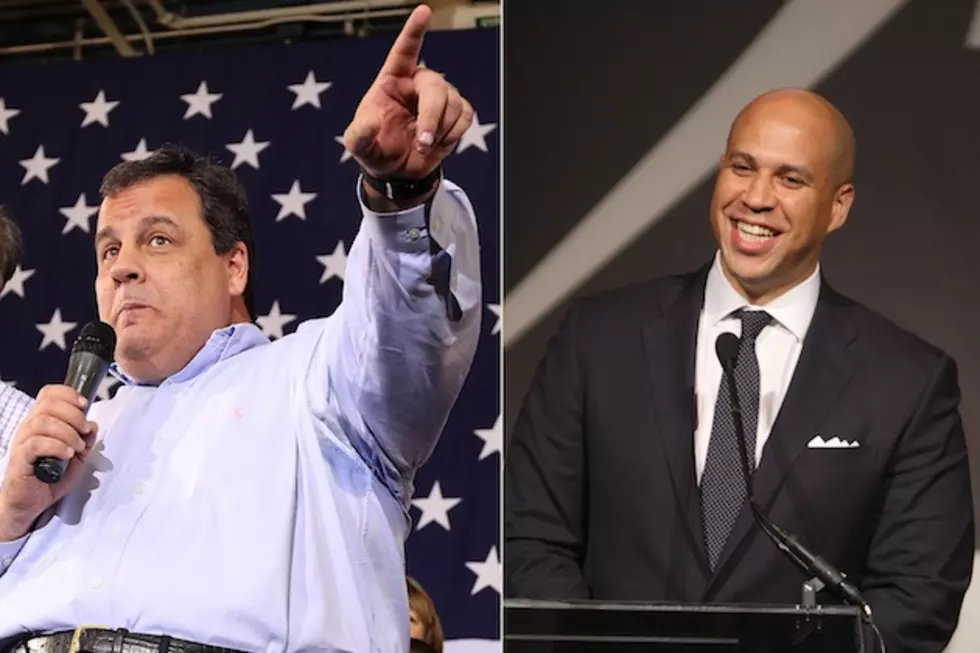 New Jersey Governor Chris Christie Tries to Out-Awesome Newark Mayor Corey Booker