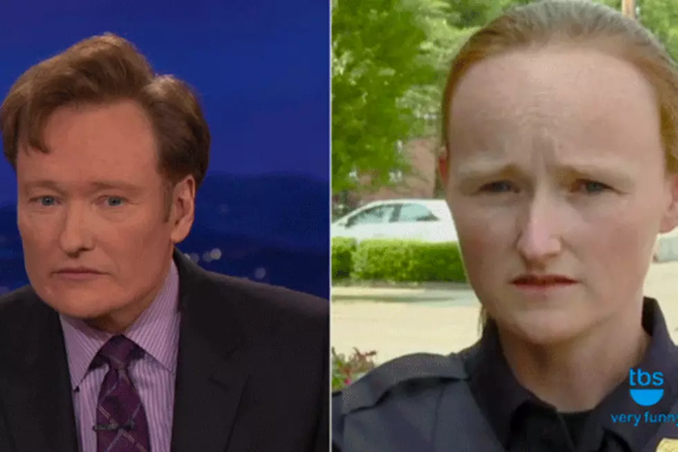 Has Conan O&#8217;Brien Been Moonlighting as a Female Police Officer?