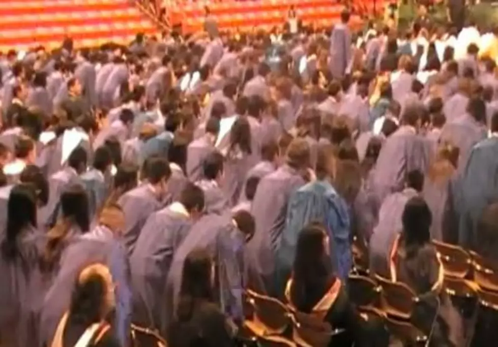 High School Seniors Get Funky in Graduation Flash Mob Prank