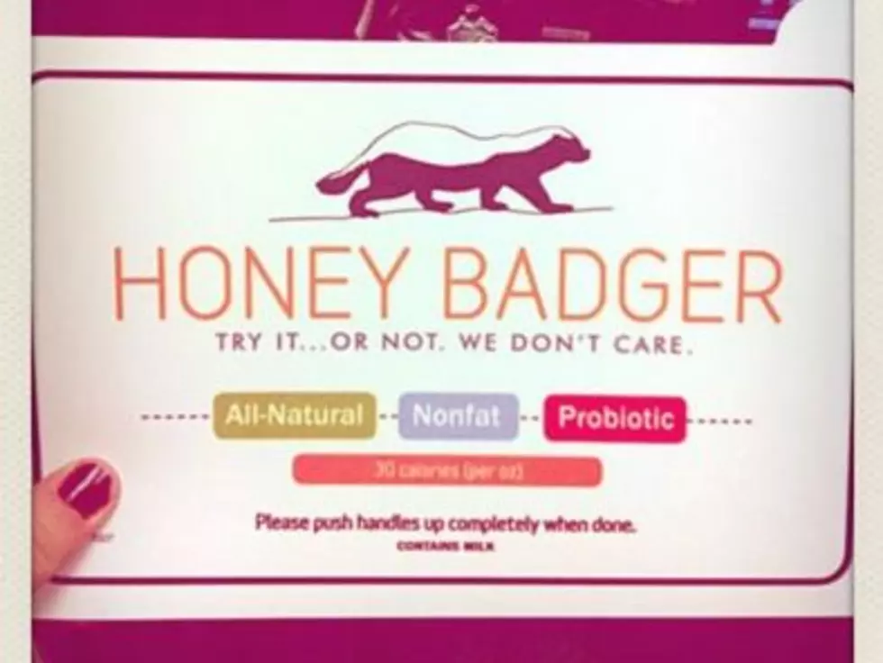 ‘The Honey Badger’ Yogurt Is the Fiercest Yogurt Around
