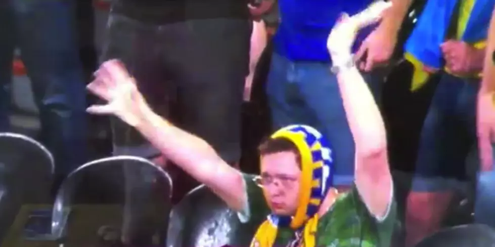 Ukrainian Soccer Fan Proves Bad Dancing Transcends All Boundaries