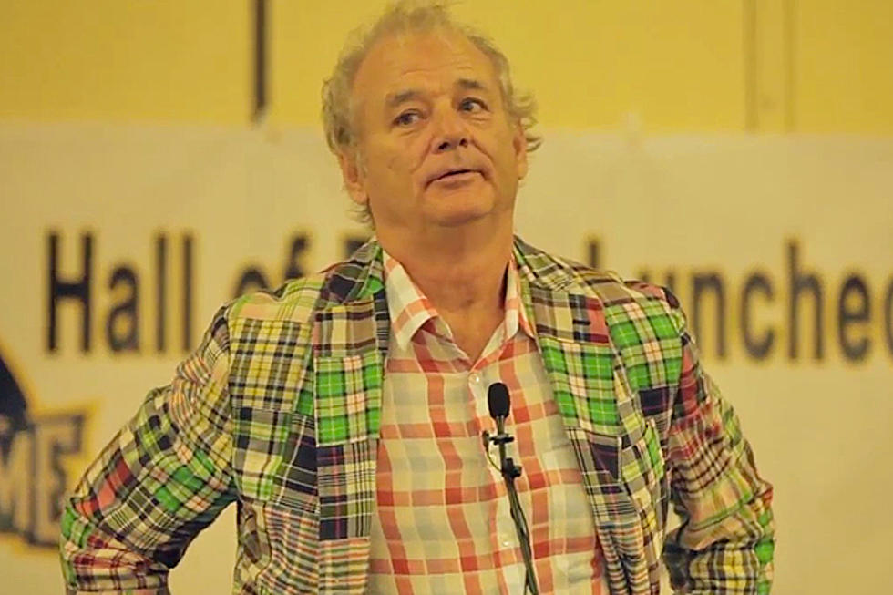 Bill Murray Gives a Heartfelt Speech at Sally Baseball Hall of Fame Induction