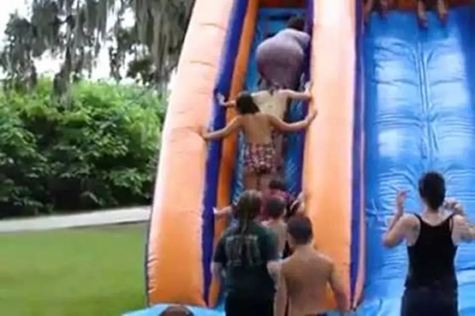 Woman&#8217;s Water Slide &#8216;Fail&#8217; Ends Hilariously