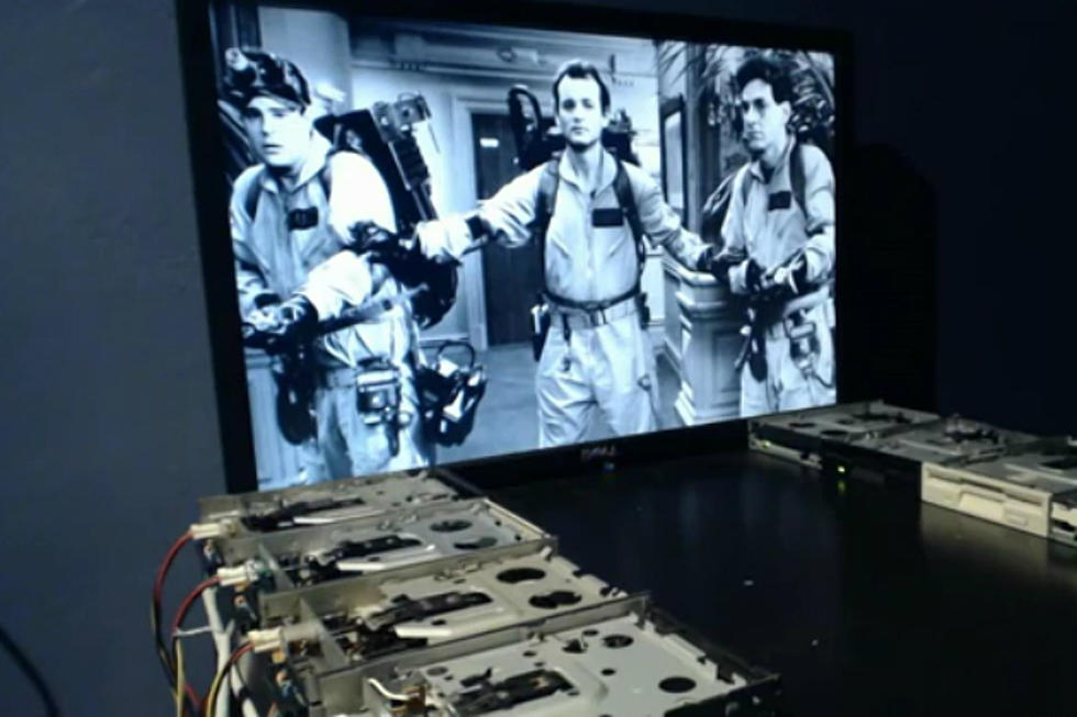 Watch Floppy Drives Play the ‘Ghostbusters’ Theme
