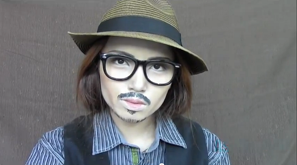 Woman Becomes Johnny Depp Through The Power of Makeup