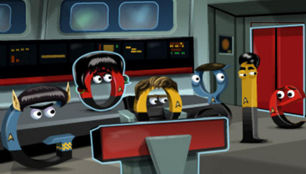 Google Boldly Goes Nerdy With ‘Star Trek’ Doodle