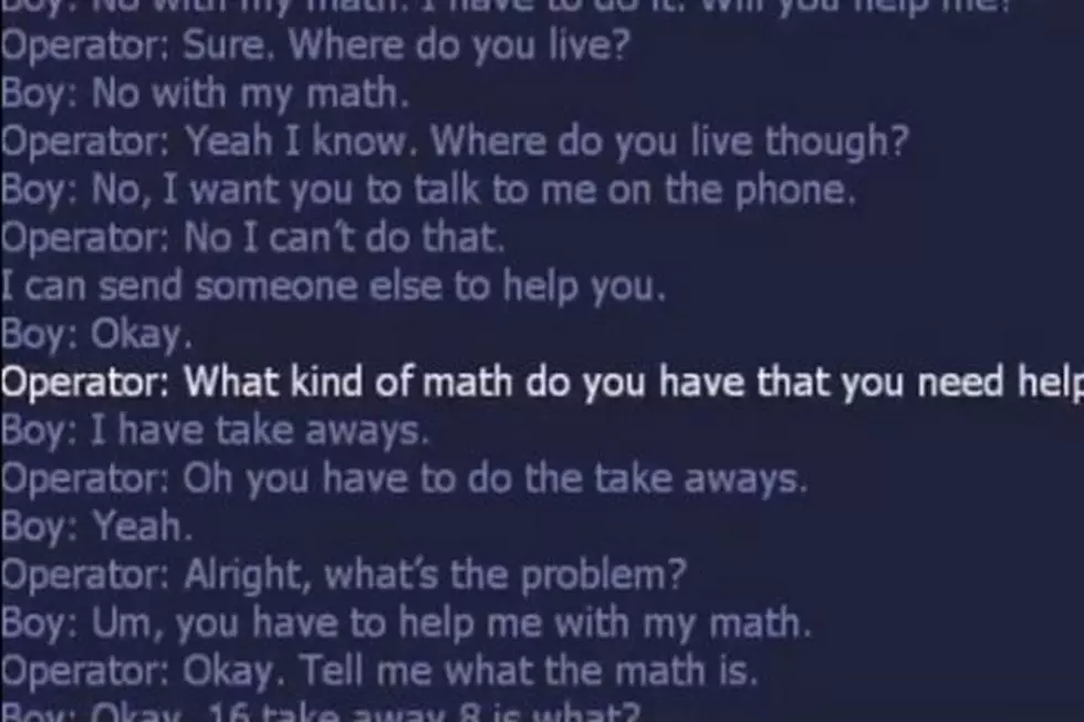 Adorable Kid Asks Police for Math Help