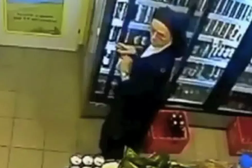 Nun Caught on Camera Stealing Beer