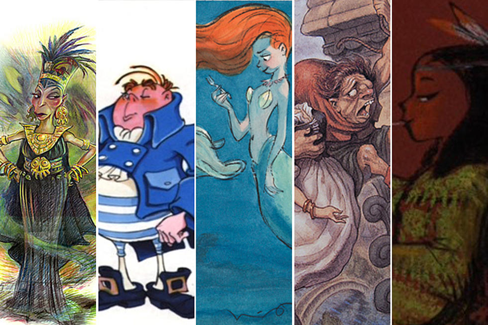 Disney Concept Art  See How Your Favorite Characters Almost Looked