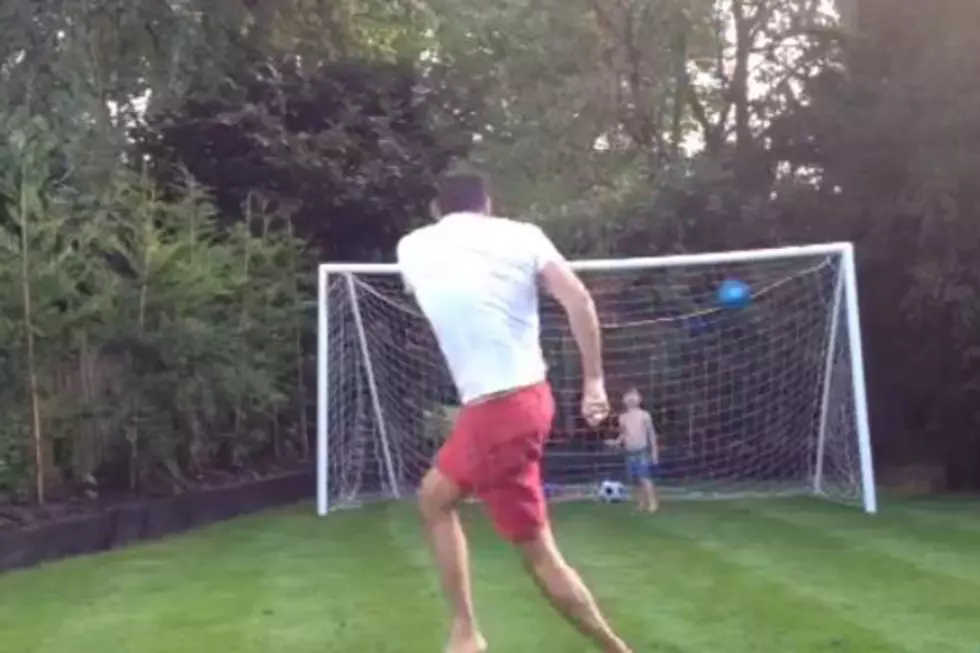 Dad&#8217;s Soccer Practice With Son Goes Terribly Wrong [VIDEO]