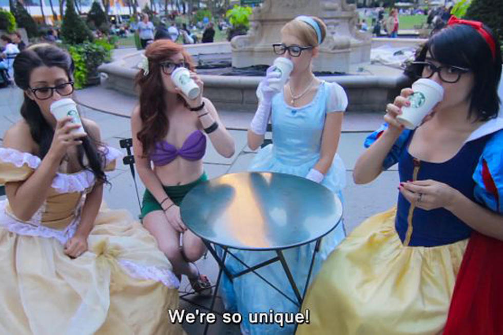 Hipster Disney Princesses Offer Advice on Being Cool