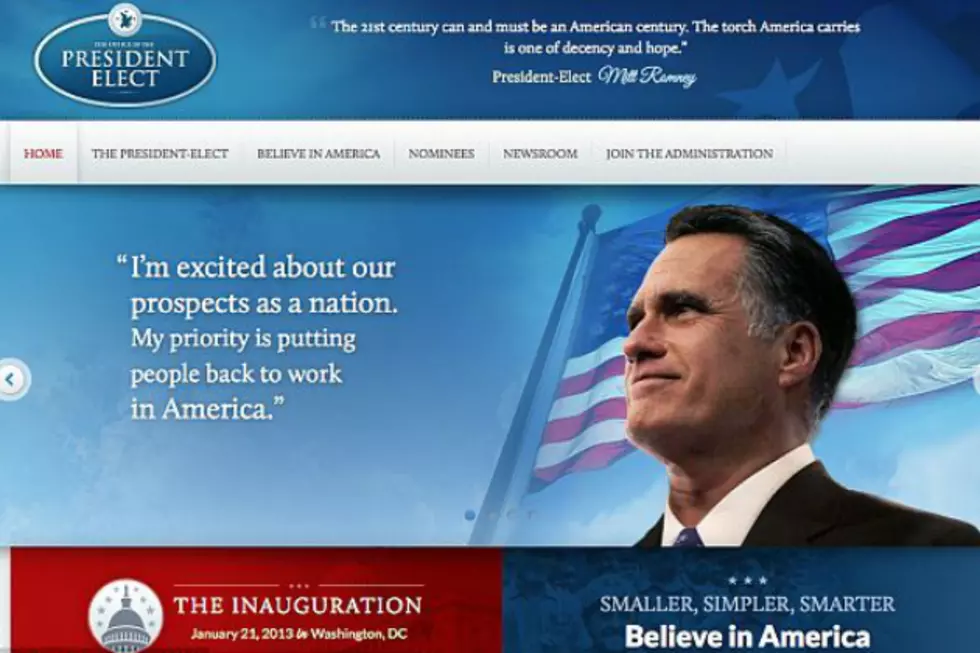 Team Romney Mistakenly Leaks Victory Website