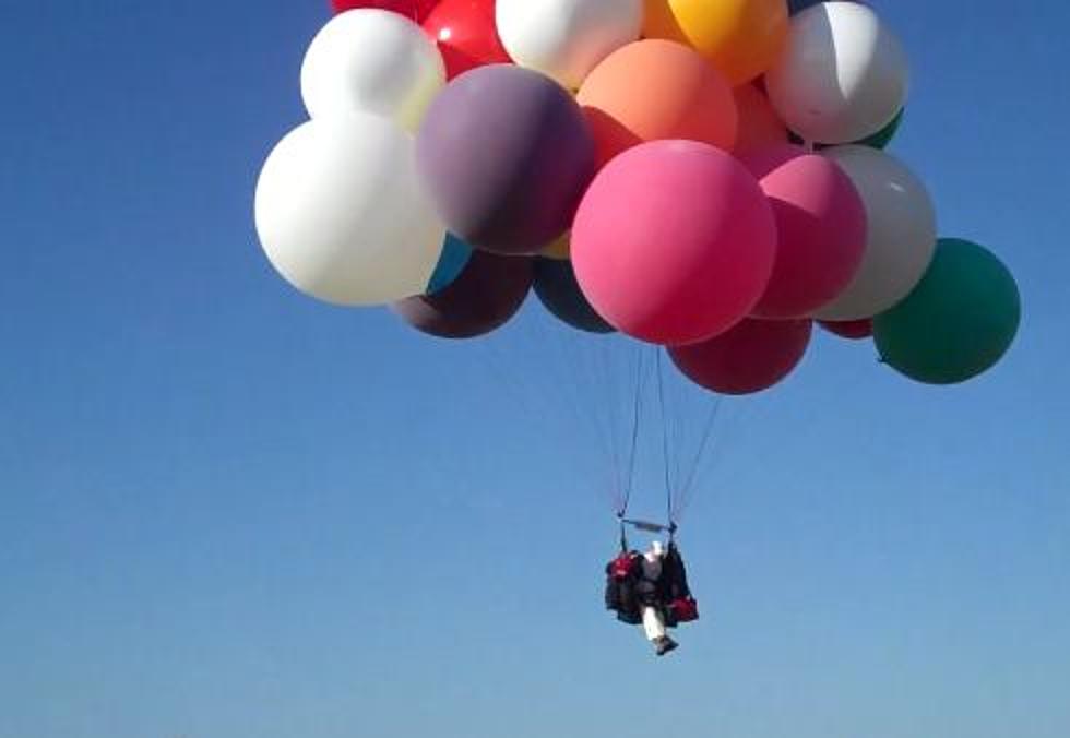 Balloonist Recreates ‘Up’ in Real Life