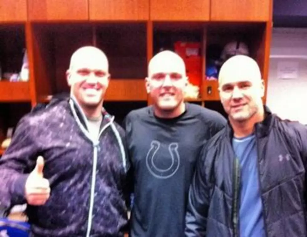 Indianapolis Colts Shave Heads to Honor Cancer Stricken Coach