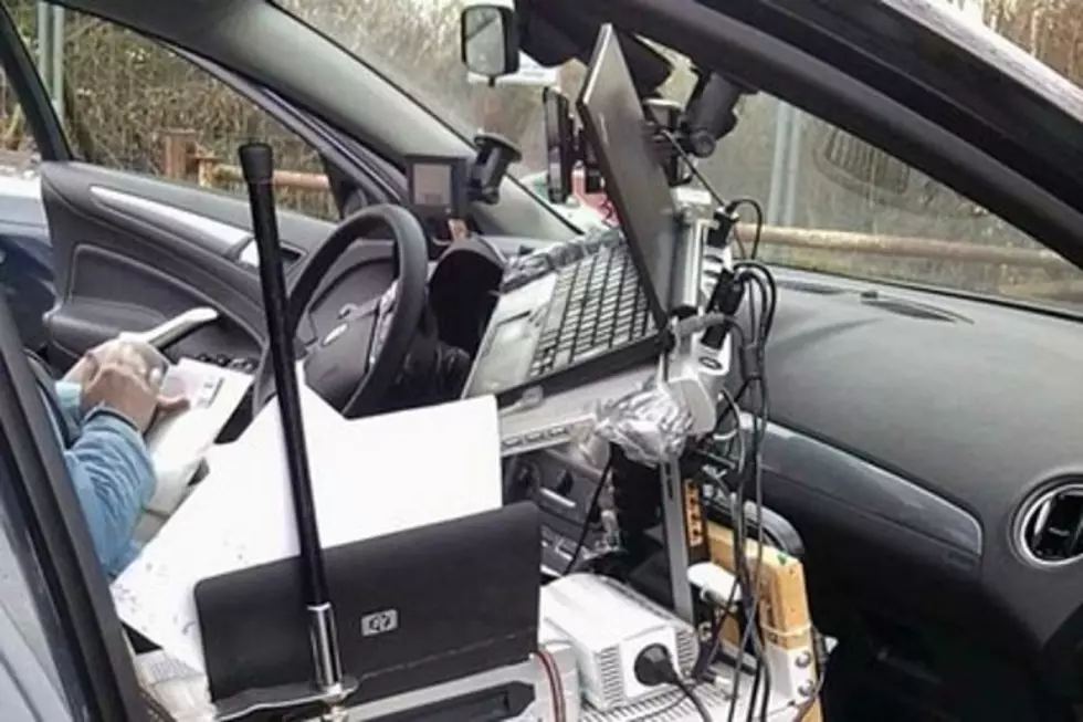 German Man Caught With Complete Mobile Office In Car