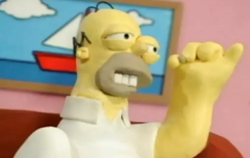 Homer’s Last Peanut Recreated In Clay