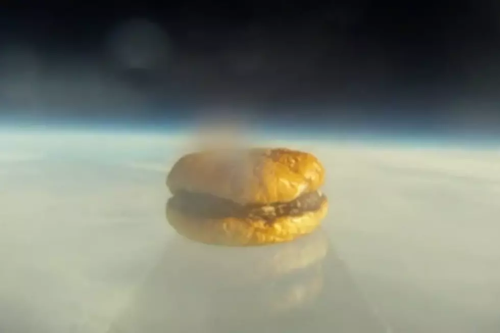 Students Send First Burger Into Space