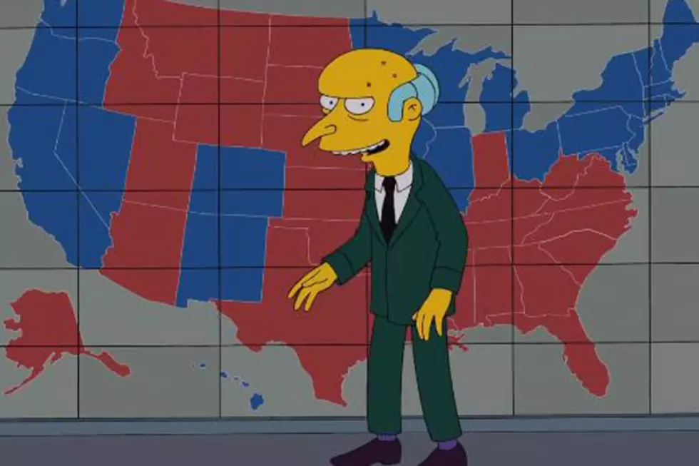 Mr. Burns Endorses Mitt Romney in New Video