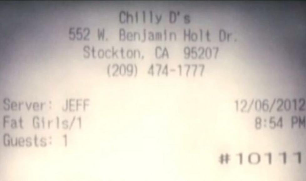 Diners Insulted After Restaurant Bill Calls Them &#8216;Fat Girls&#8217;