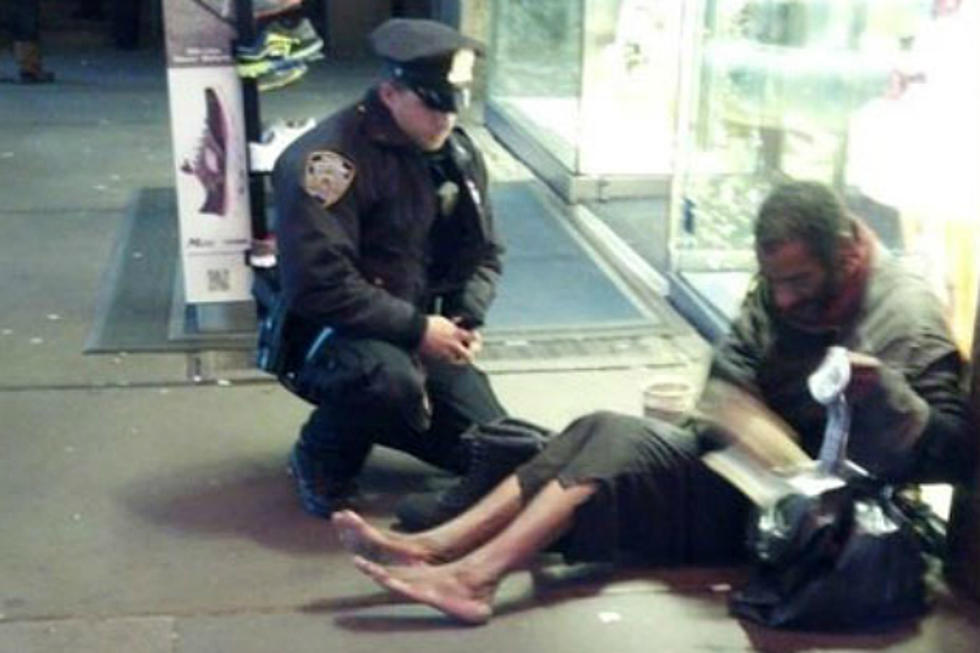 Homeless Man in Viral Photo Says Fancy Boots Could Cost Him His Life