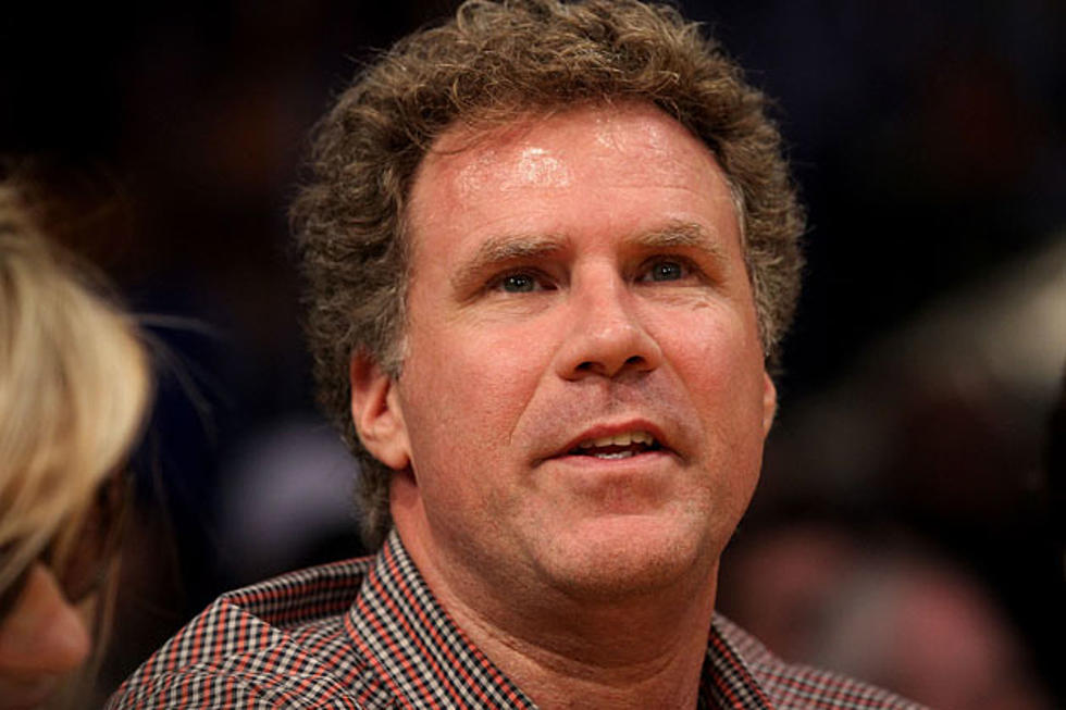 Will Ferrell Throws Basketball At A Cheerleader