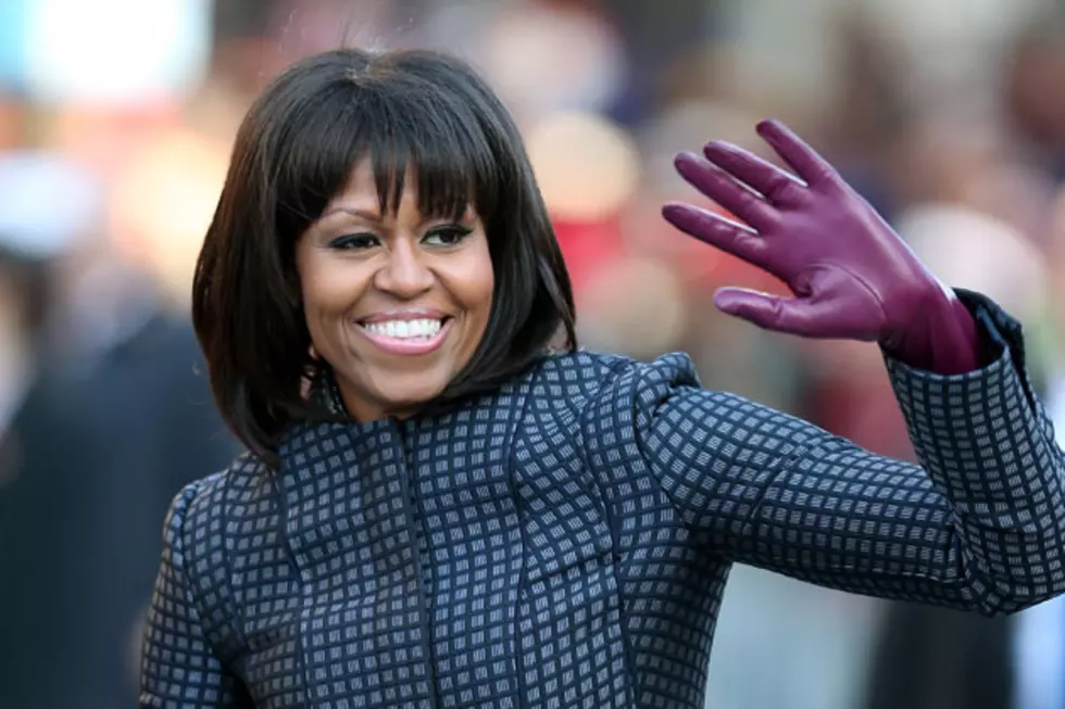 Michelle Obama Surprises Texas High School Girls