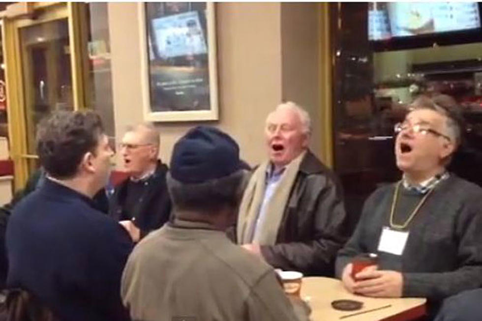 Old Men Singing at Tim Hortons Will Delight You