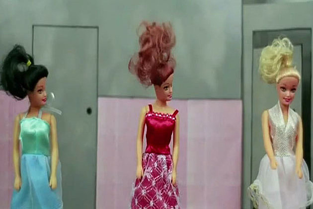 barbie with retractable hair