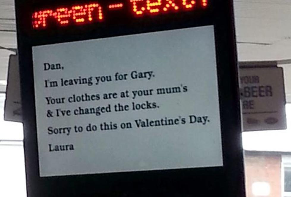 Woman Buys Ad Space to Dump Boyfriend on Valentine’s Day