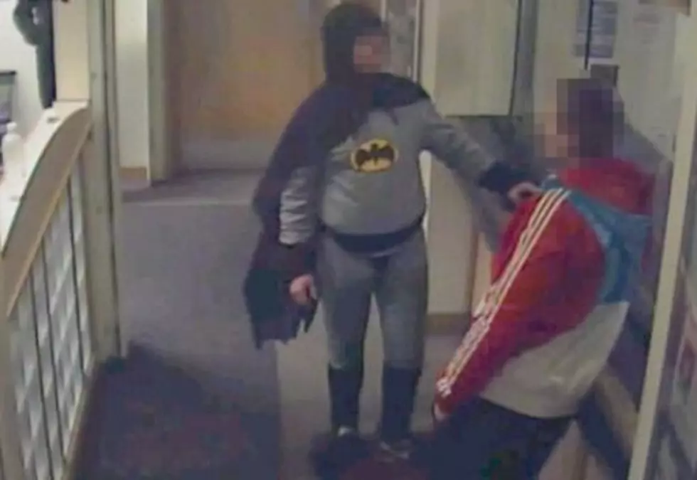 Vigilante Dressed as Batman Drops Off Wanted Man at Police Station