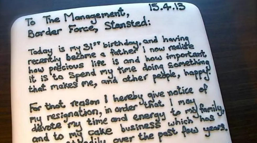 Cake Resignation Letter Is the Best Way to Quit a Job