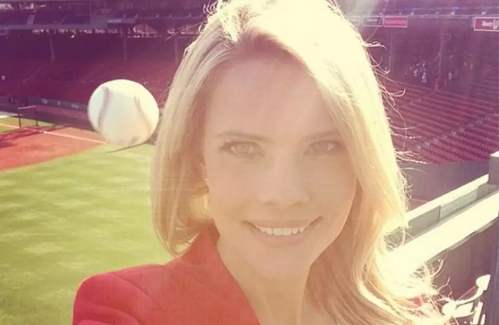 Reporter Almost Gets Her Head Taken Off By Baseball While Taking Selfie