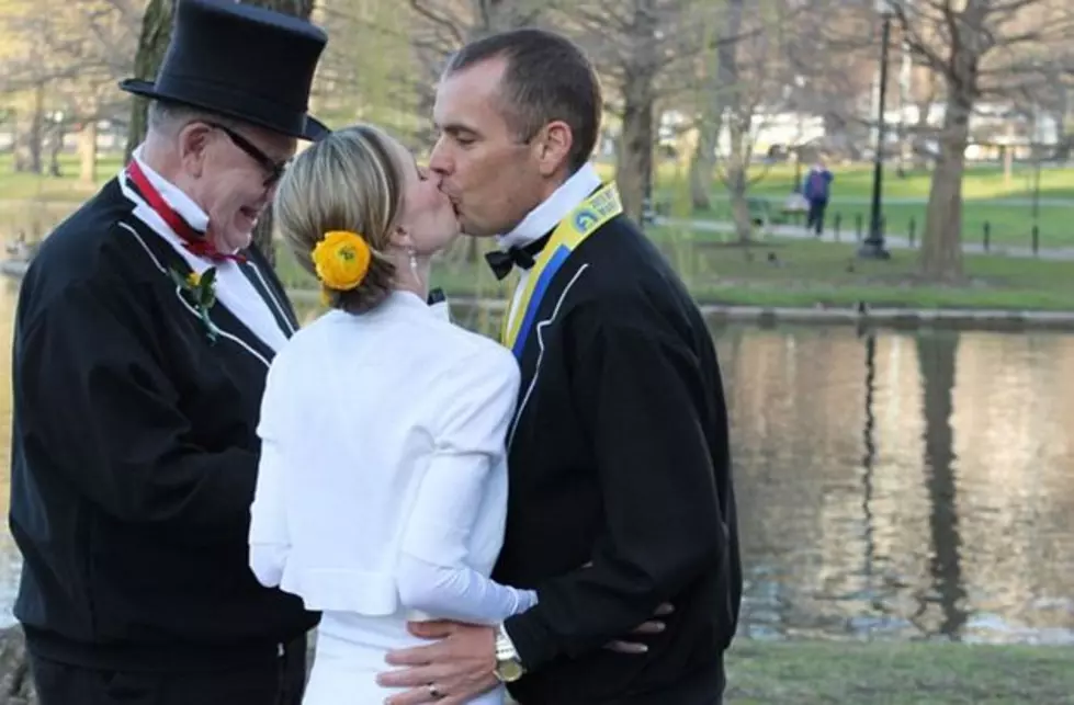 Boston Marathon Runners Don’t Let Terror Attack Stop Their Wedding