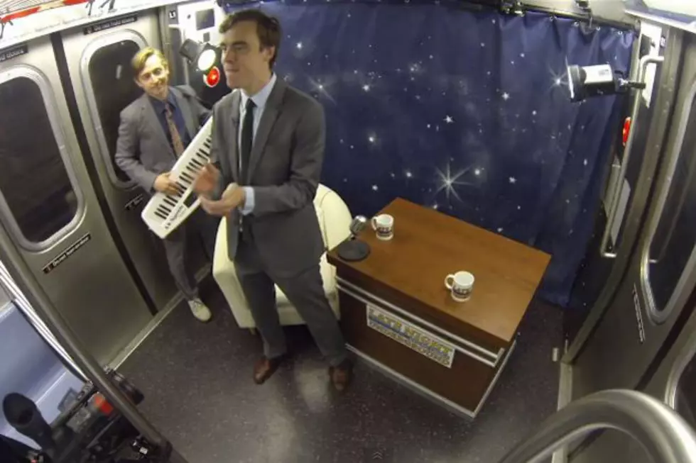 Improv Everywhere Turns Subway Car Into Talk Show
