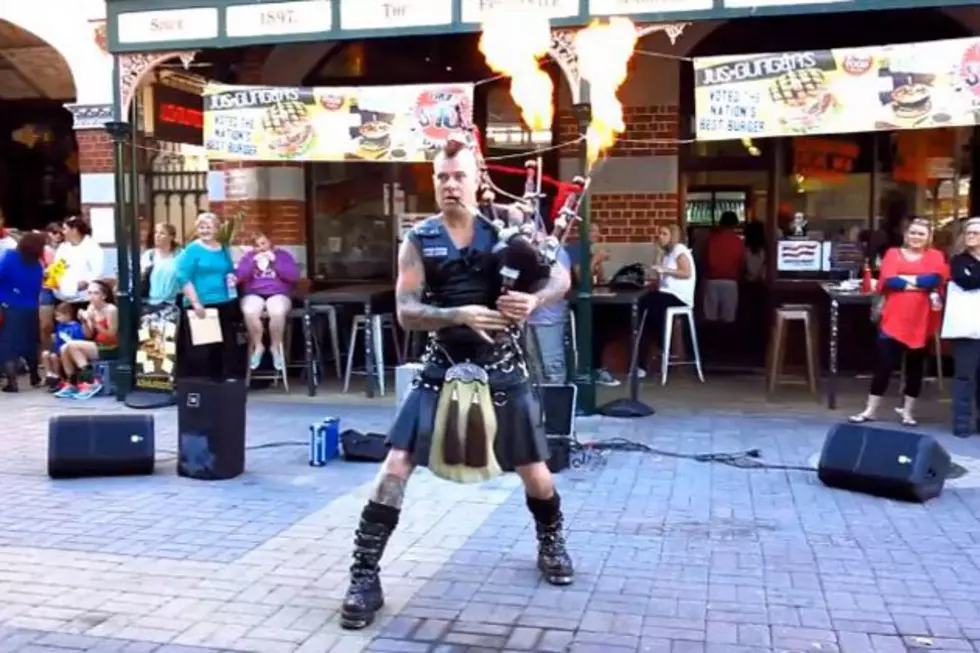 Here’s AC/DC’s ‘Thunderstruck’ Played On Flaming Bagpipes [Video]
