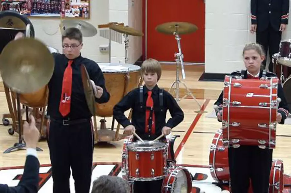 Band Kid Has the Best Reaction Ever to Breaking Cymbal