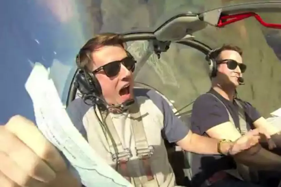 Man Afraid of Flying Foolishly Goes on Aerobatics Flight