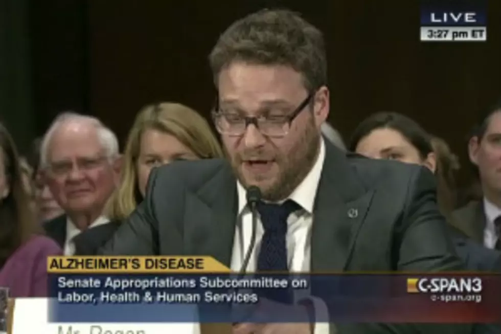 Seth Rogen Speaks to the Senate about Alzheimer's