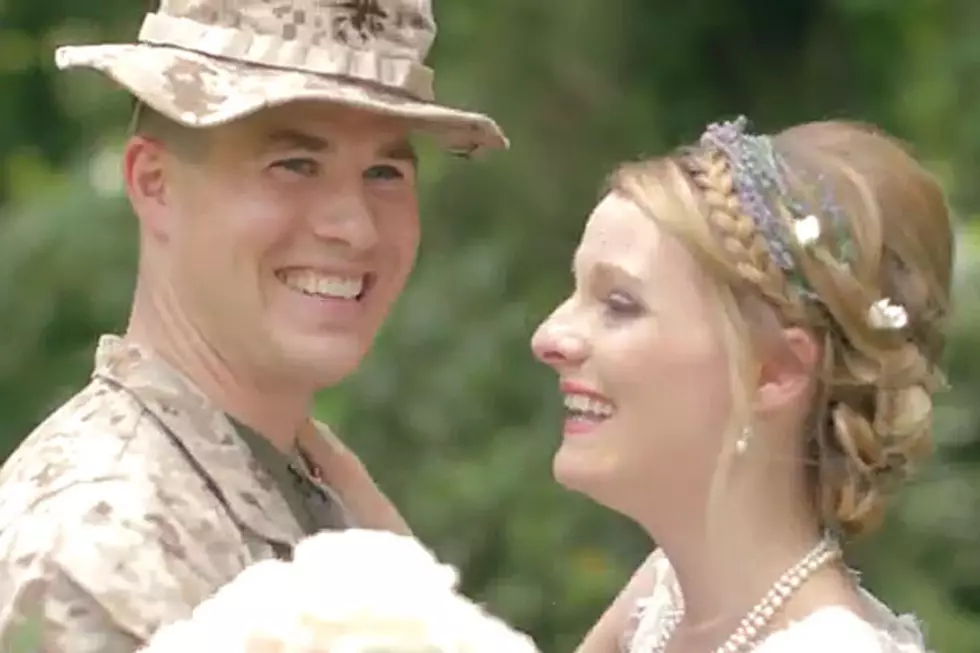 Marine Surprises Sister at Her Wedding [Video]